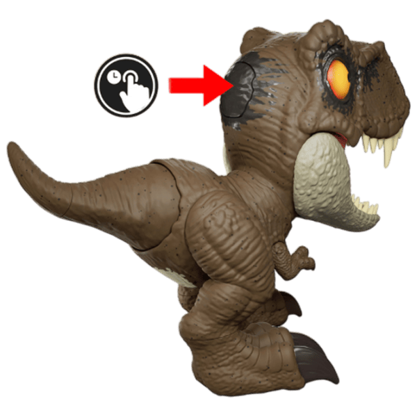 Фигурка Mattel Jurassic World Dominion Thrash ‘N Devour Tyrannosaurus Rex 4+ / Коричневый photo 2