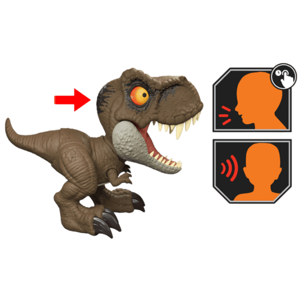 Фигурка Mattel Jurassic World Dominion Thrash ‘N Devour Tyrannosaurus Rex 4+ / Коричневый photo 4