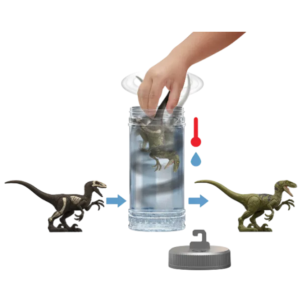 Фигурка Mattel Jurassic World Dino Reveal Surprise 3+ / Серый photo 7