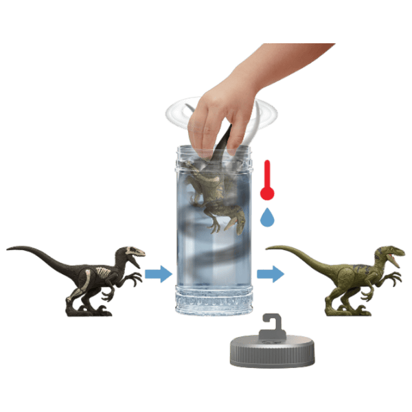 Фигурка Mattel Jurassic World Dino Reveal Surprise 3+ / Серый photo 7
