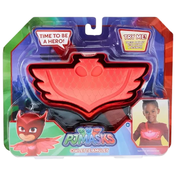 Figurină PJ Masks Owl Amulet 4+ / Red photo 3