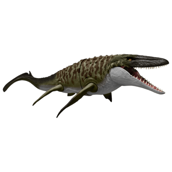 Figurină Mattel Jurassic World Ocean Protector Mosasaurus 4+ / Green photo 1