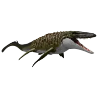 Figurină Mattel Jurassic World Ocean Protector Mosasaurus 4+ / Green