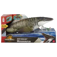 Figurină Mattel Jurassic World Ocean Protector Mosasaurus 4+ / Green photo 3