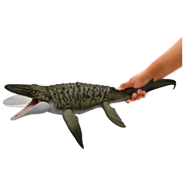 Figurină Mattel Jurassic World Ocean Protector Mosasaurus 4+ / Green photo 4