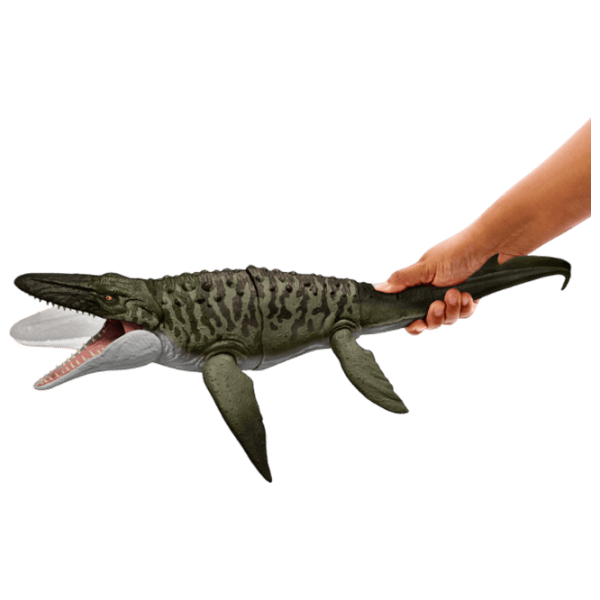Figurină Mattel Jurassic World Ocean Protector Mosasaurus 4+ / Green photo 4