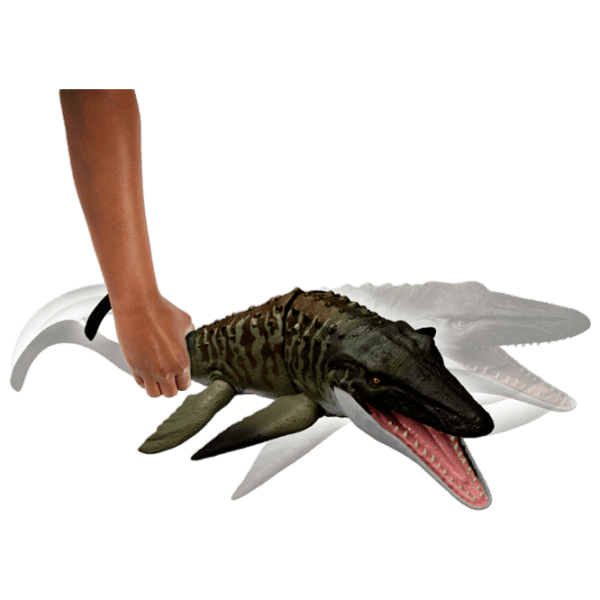 Figurină Mattel Jurassic World Ocean Protector Mosasaurus 4+ / Green photo 5