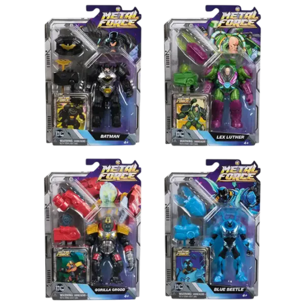 Figurină Spin Master DC Metal Force Heroes 4+ / Multicolor photo 11