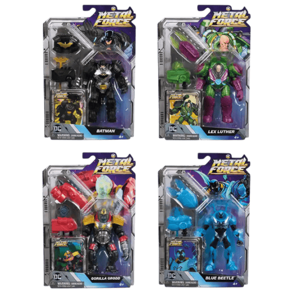 Figurină Spin Master DC Metal Force Heroes 4+ / Multicolor photo 11