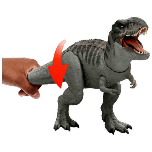 Figurină Spin Master Jurassic World Real FX Roarivores Tyrannosaurus Rex 4+ / Gray photo 3