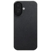 Husă pentru smartphone Apple iPhone 17  Pitaka / MagSafe Back / PC / Gray Black