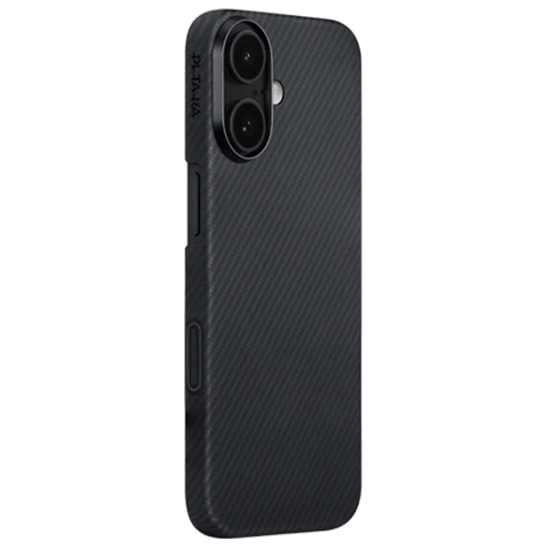 Husă pentru smartphone Apple iPhone 17  Pitaka / MagSafe Back / PC / Gray Black photo 2