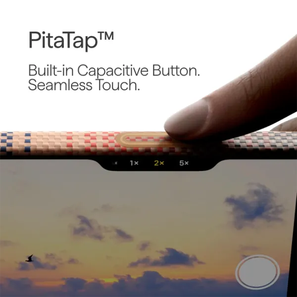 Husă pentru smartphone Apple iPhone 17  Pitaka / MagSafe Back / PC / Sunset photo 2