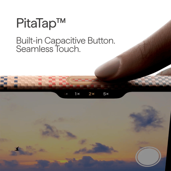 Husă pentru smartphone Apple iPhone 17  Pitaka / MagSafe Back / PC / Sunset photo 2
