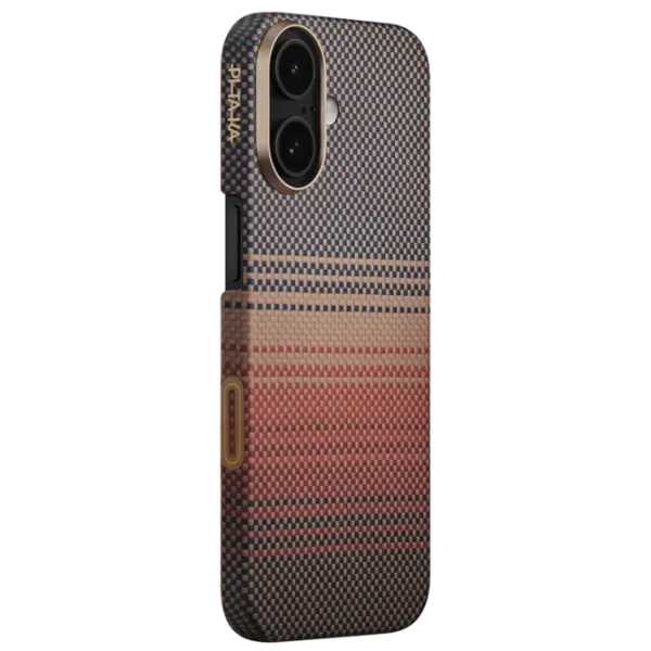 Husă pentru smartphone Apple iPhone 17  Pitaka / MagSafe Back / PC / Sunset photo 3