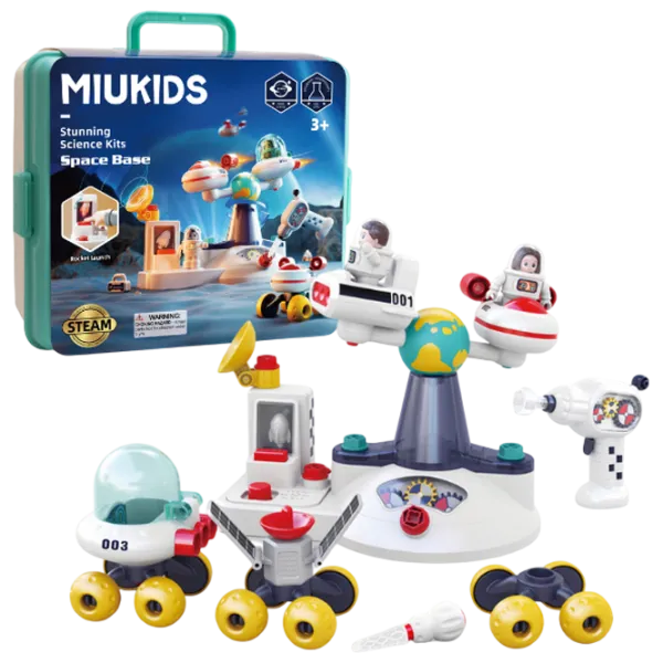 Набор фигурок Hola Toys Cosmic Exploration Series Space Base Station 3+ / Белый photo 1