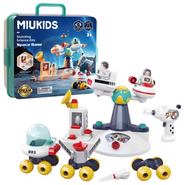 Набор фигурок Hola Toys Cosmic Exploration Series Space Base Station 3+ / Белый photo 1