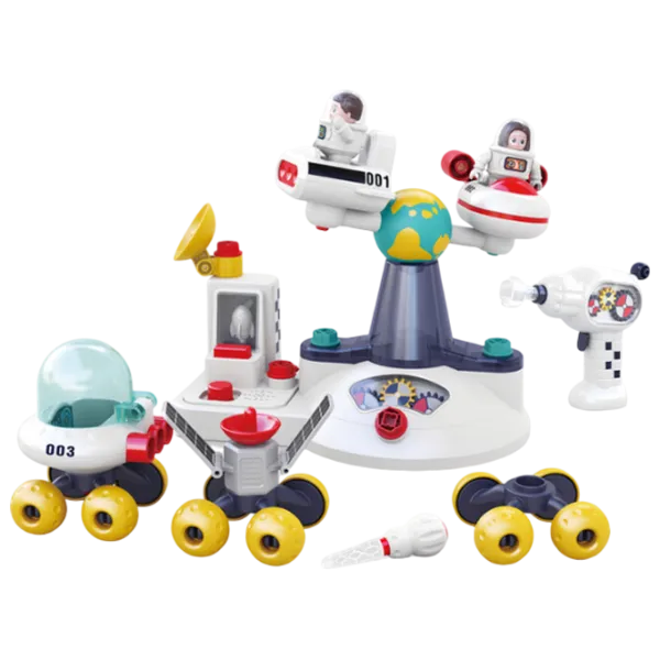Набор фигурок Hola Toys Cosmic Exploration Series Space Base Station 3+ / Белый photo 2