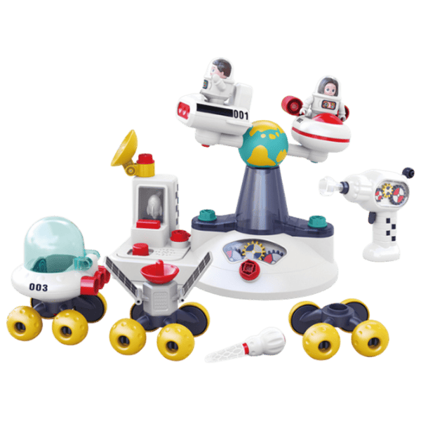 Набор фигурок Hola Toys Cosmic Exploration Series Space Base Station 3+ / Белый photo 2