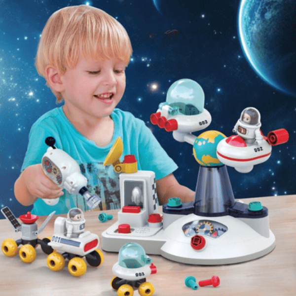 Набор фигурок Hola Toys Cosmic Exploration Series Space Base Station 3+ / Белый photo 4