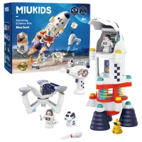 Set figurine Hola Toys Cosmic Exploration Series Rocket Launch 3+ / White