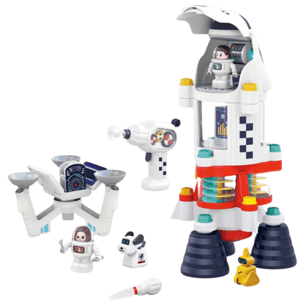 Set figurine Hola Toys Cosmic Exploration Series Rocket Launch 3+ / White photo 6