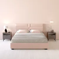 Кровать My-Style my-Taya Galaxy 120 x 200 см / Фанера / Светло-розовый photo 6