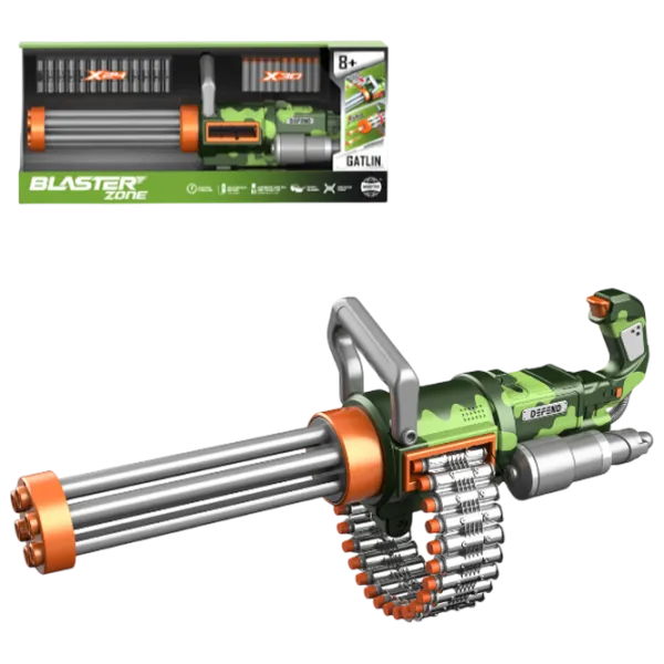 Бластер WeiYu Machine gun WY2101C 8+ / пуля / Зеленый photo 2