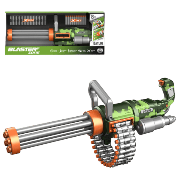 Бластер WeiYu Machine gun WY2101C 8+ / пуля / Зеленый photo 2