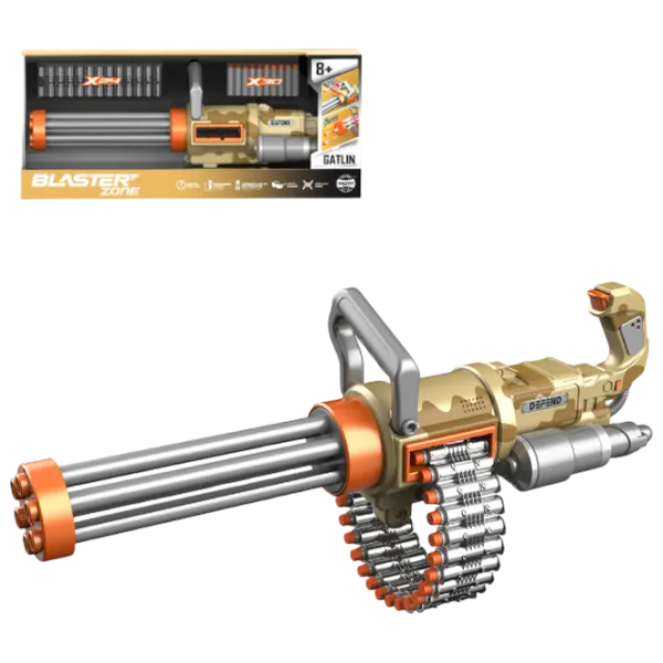 Бластер WeiYu Machine gun WY2101D  8+ / пуля / Песочный photo 3