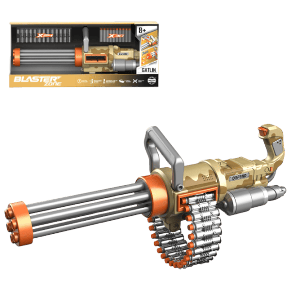 Бластер WeiYu Machine gun WY2101D  8+ / пуля / Песочный photo 3
