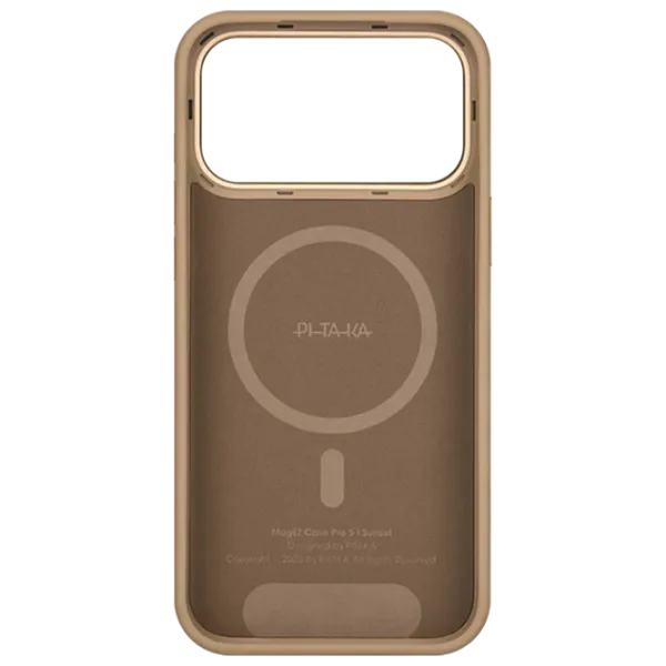 Husă pentru smartphone Apple iPhone 17 Pro Pitaka / MagSafe Back / PC / Sunset photo 2