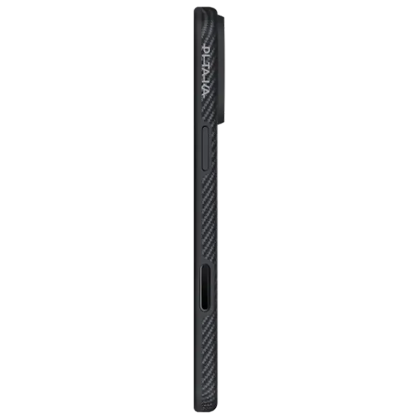 Husă pentru smartphone Apple iPhone 17 Pro Pitaka / MagSafe Back / PC / Gray Black photo 2