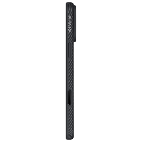 Husă pentru smartphone Apple iPhone 17 Pro Max Pitaka / MagSafe Back / PC / Gray Black photo 2