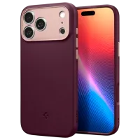 Husă pentru smartphone Apple iPhone 17 Pro Max Spigen / MagSafe Back / TPU / Beige Burgundy photo 2