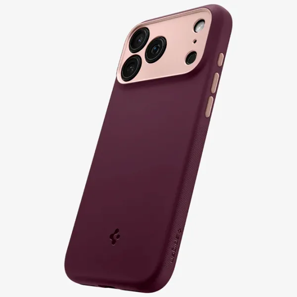 Чехол для смартфона Apple iPhone 17 Pro Max Spigen / MagSafe Back / ТПУ / Beige Бургундия photo 3
