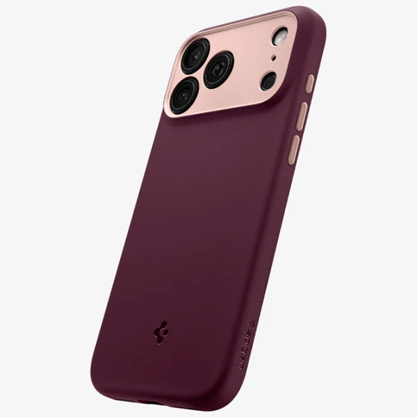 Чехол для смартфона Apple iPhone 17 Pro Max Spigen / MagSafe Back / ТПУ / Beige Бургундия photo 3