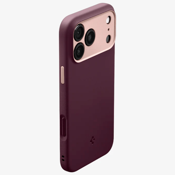 Чехол для смартфона Apple iPhone 17 Pro Max Spigen / MagSafe Back / ТПУ / Beige Бургундия photo 4