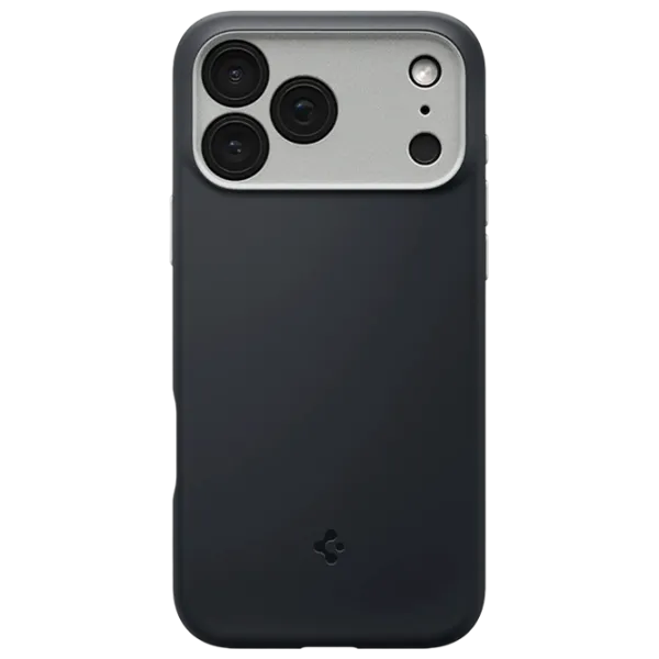 Чехол для смартфона Apple iPhone 17 Pro Max Spigen / MagSafe Back / ТПУ / Серый Черный photo 1