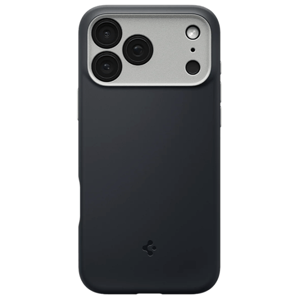 Чехол для смартфона Apple iPhone 17 Pro Max Spigen / MagSafe Back / ТПУ / Серый Черный photo 1