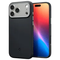 Husă pentru smartphone Apple iPhone 17 Pro Max Spigen / MagSafe Back / TPU / Gray Black photo 2