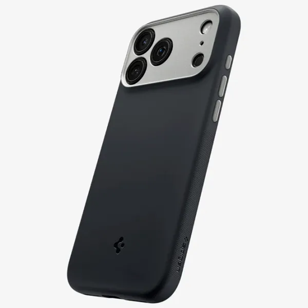 Чехол для смартфона Apple iPhone 17 Pro Max Spigen / MagSafe Back / ТПУ / Серый Черный photo 3