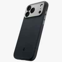 Husă pentru smartphone Apple iPhone 17 Pro Max Spigen / MagSafe Back / TPU / Gray Black photo 3