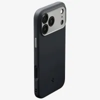 Husă pentru smartphone Apple iPhone 17 Pro Max Spigen / MagSafe Back / TPU / Gray Black photo 5