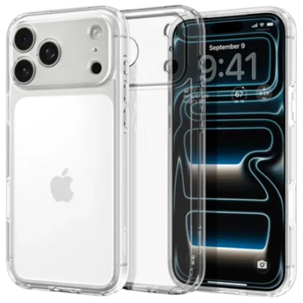 Чехол для смартфона Apple iPhone 17 Pro Spigen / Back / ТПУ / Прозрачный Прозрачный photo 2