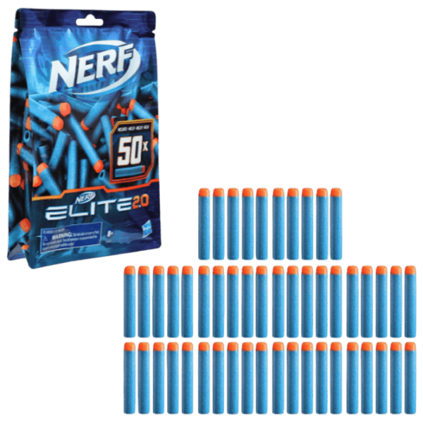 Muniție Hasbro Nerf Elite 2.0 E9484 8+ / glonte / Blue photo 1
