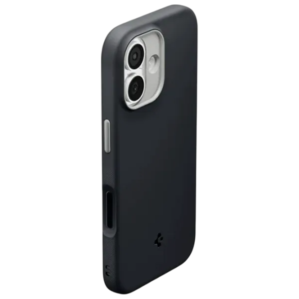 Чехол для смартфона Apple iPhone 17  Spigen / MagSafe Back / ТПУ / Серый Черный photo 2