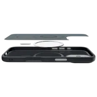 Husă pentru smartphone Apple iPhone 17 Spigen / MagSafe Back / TPU / Gray Black photo 5