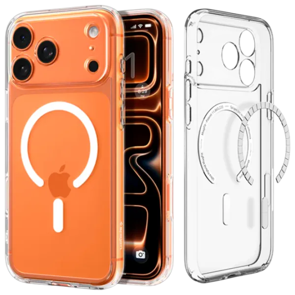 Чехол для смартфона Apple iPhone 17 Pro Max Spigen / Back / ТПУ / Прозрачный Прозрачный photo 2