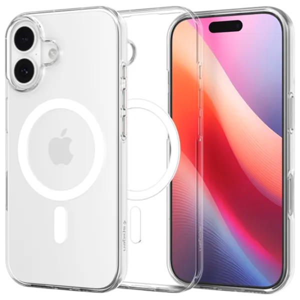 Чехол для смартфона Apple iPhone 17  Spigen / Back / ТПУ / White Прозрачный photo 2